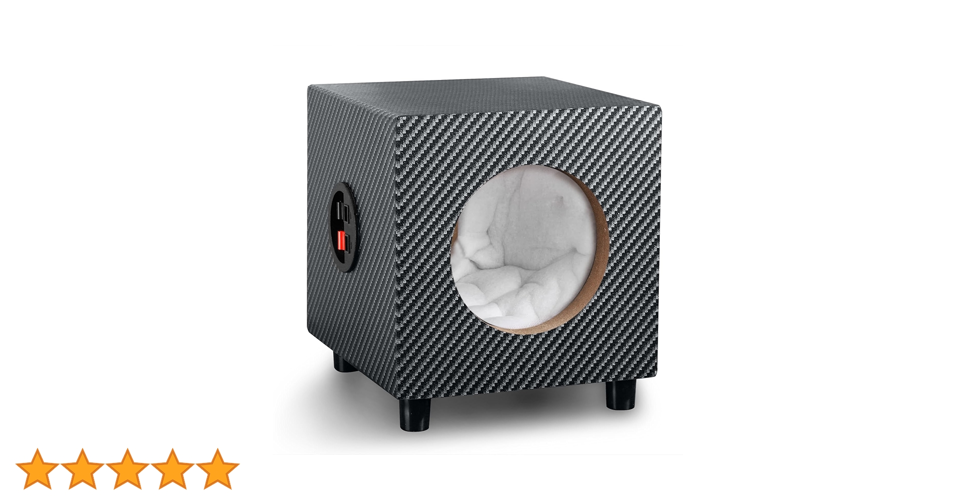 スピーカー・エンクロージャー Amazon.co.jp: Suacopzar 5インチ 木製スピーカーエンクロージャ